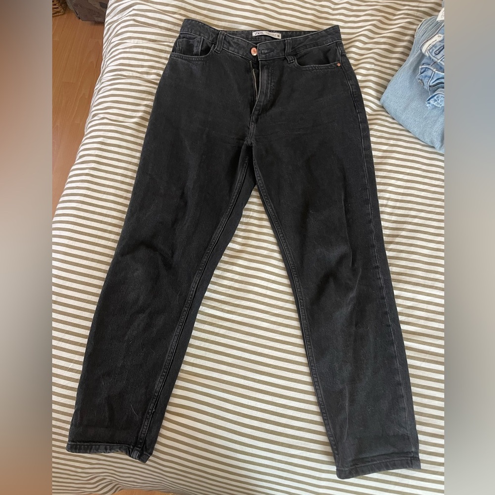 Zara black denim